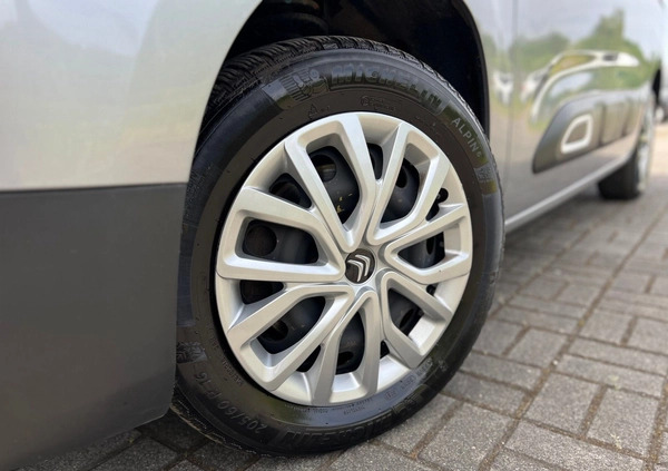 Citroen Berlingo cena 89800 przebieg: 80345, rok produkcji 2020 z Chocianów małe 562